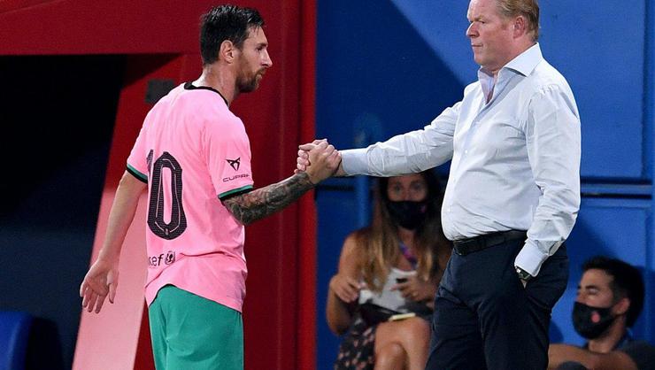 Barcelona'da Messi, kadroya alınmadı