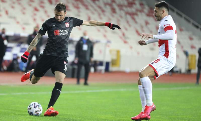 Sivasspor'un galibiyet hasreti 7 maça çıktı: 0-0