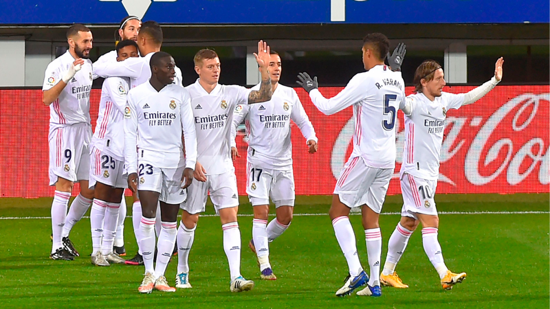Real Madrid, deplasmanda Eibar'ı yendi: 1-3