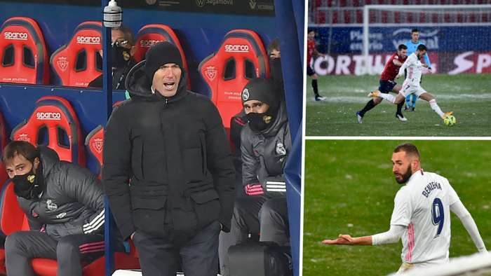 Osasuna 0-0 Real Madrid: Zidane'ın öğrencileri puanları saçmaya devam ediyor