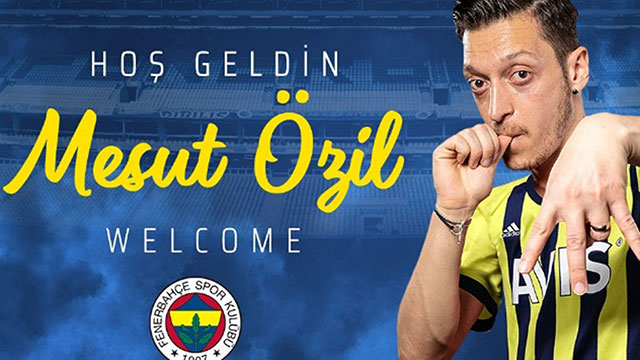 Mesut Özil resmen Fenerbahçe'de!