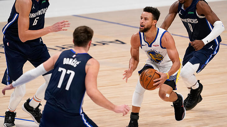 Curry'nin 57 sayısı Warriors'a yetmedi