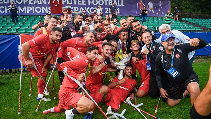 Ampute Futbol Milli Takımımız, Avrupa Şampiyonası'nda finalde!