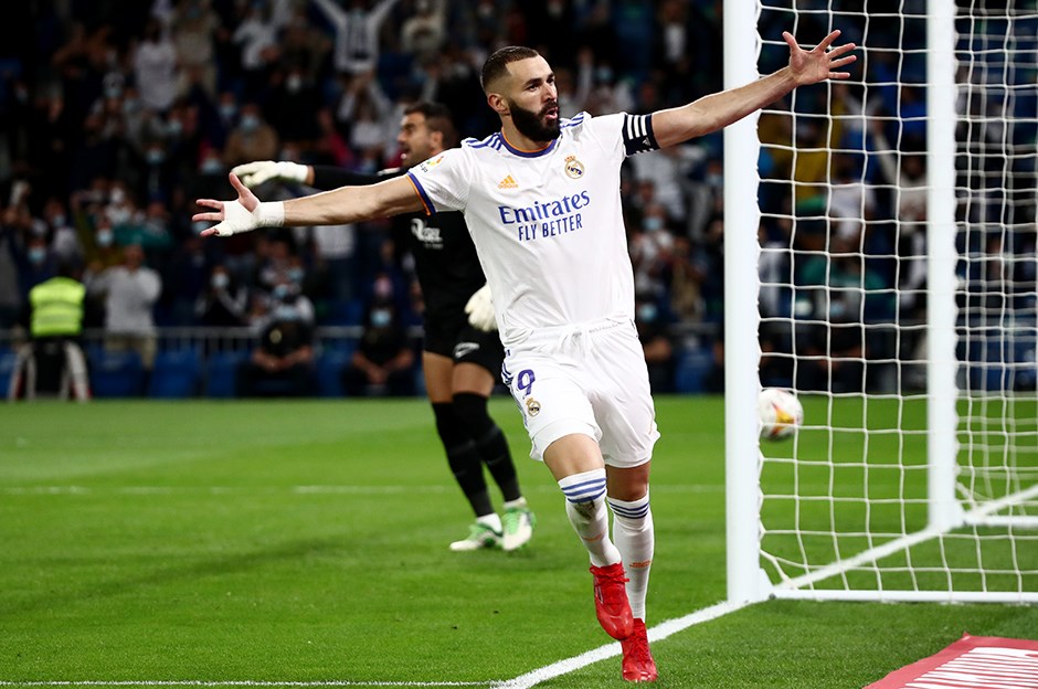 Real Madrid: 6 - Mallorca: 1 Karim Benzema'nın gecesi
