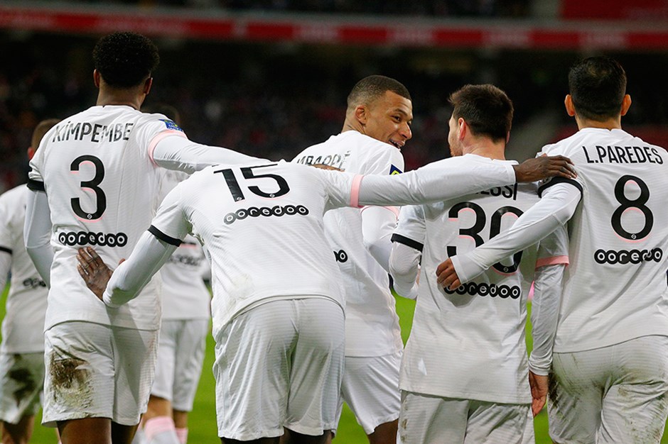 Burak Yılmaz'ın olmadığı maçta PSG, Lille'e acımadı