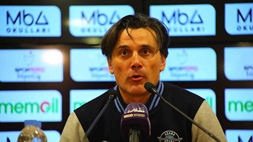 Adana Demirspor teknik direktörü Vincenzo Montella: İstediğimiz performansı sergileyemedik